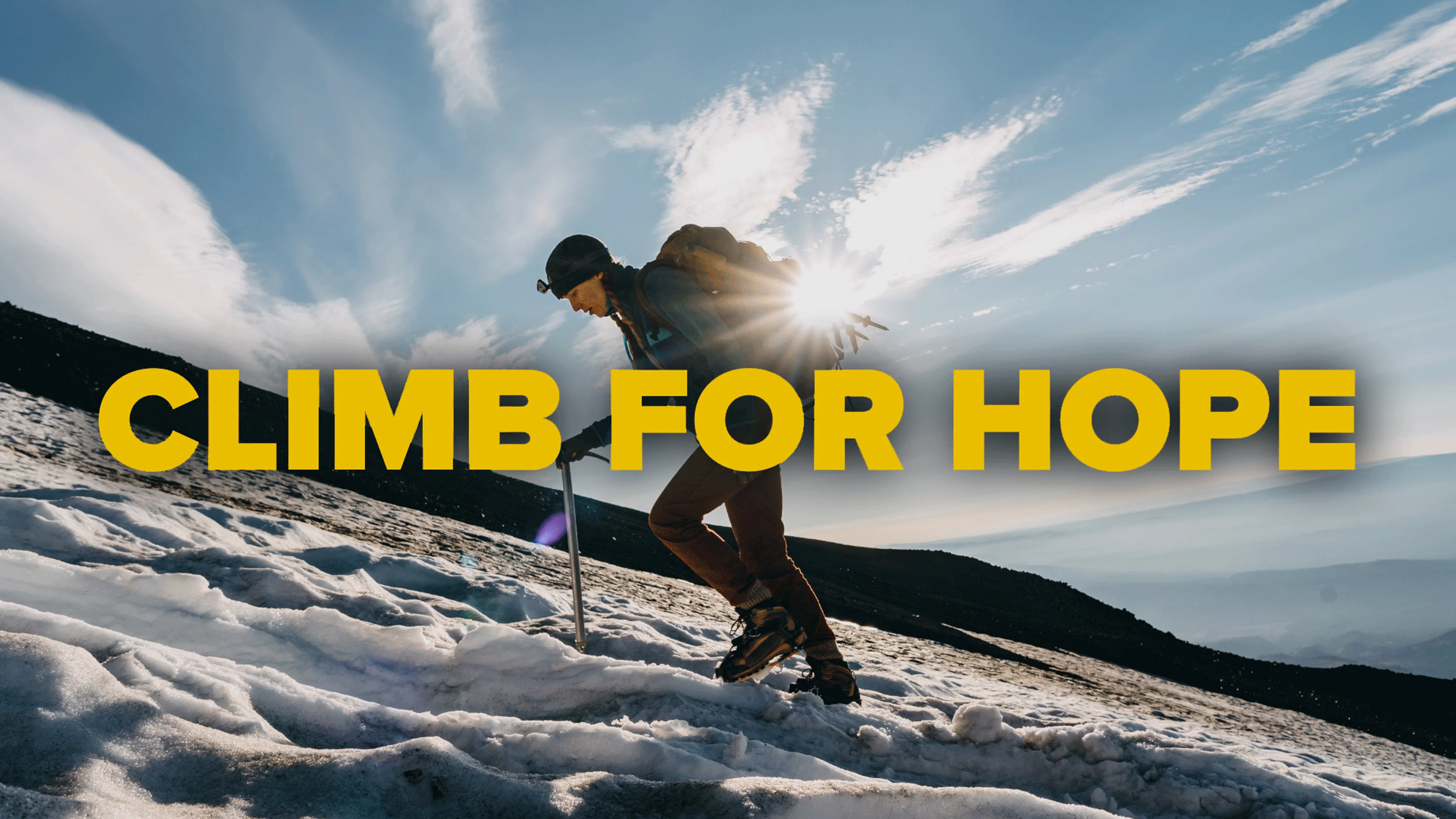 Climb for Hope poster